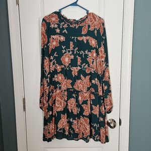 Maeve floral tiered dress